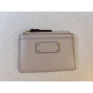 Kate Spade Leather Nude-Pink card holder